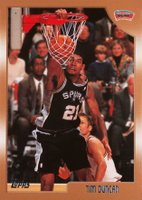 1998 Topps #49 Tim Duncan Basketball Card
