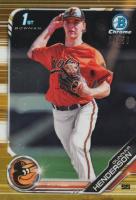 2019 Bowman Draft #BDC22 Gunnar Henderson Chrome-Gold Refractor Baseball Card