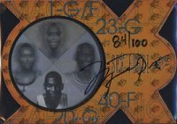 1996 SPx Force #A2 Michael Jordan Autograph-D.G. Only Basketball Card