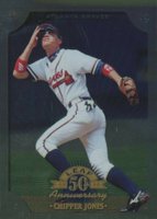 1998 Donruss Collection #329 Chipper Jones Leaf Baseball Card