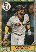 2022 Topps Silver Pack 1987 Chrome Promo #T87C100 Fernando Tatis Jr. Baseball Card