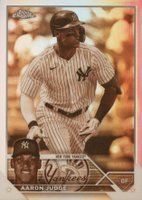 2023 Topps Chrome #62 Aaron Judge Sepia Refractor Baseball Card