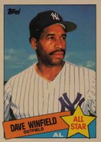 1985 Topps Tiffany #705 Dave Winfield Baseball Card