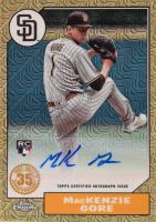 2022 Topps Silver Pack 1987 Chrome Promo #MG MacKenzie Gore Update-Autograph Baseball Card