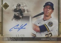 2020 Topps Transcendent Collection Autographs #CY Christian Yelich Variation Baseball Card