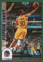 2022 Panini NBA Hoops #294 Stephen Curry Green Basketball Card