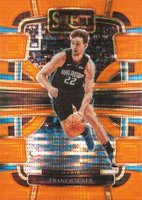 2023 Panini Select #17 Franz Wagner Neon Orange Pulsar Fotl Basketball Card