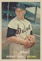 1957 Topps #141 Al Aber Baseball Card