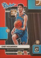 2022 Panini Donruss Optic the Rookies #2 Chet Holmgren Red Basketball Card