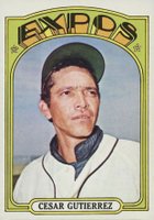 1972 Topps #743 Cesar Gutierrez Baseball Card