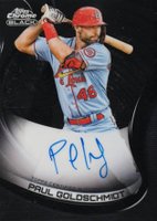 2022 Topps Chrome Black Autographs #PG Paul Goldschmidt Baseball Card