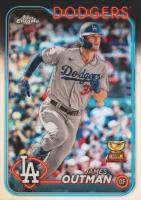 2024 Topps Chrome #68 James Outman Refractor Baseball Card