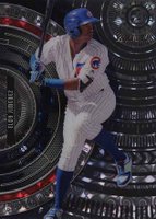 2017 Bowman High Tek #EJ Eloy Jimenez Tidal Diffractor Baseball Card