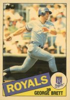 1985 Topps Tiffany #100 George Brett Baseball Card