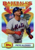 2020 Finest Flashbacks #97 Pete Alonso Refractor Baseball Card