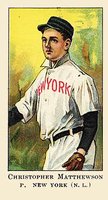 1908 American Caramel # Christy Mathewson Correct spell Mathewson Baseball Card