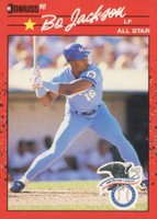 1990 Donruss #650 Bo Jackson Baseball Card