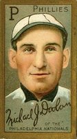 1911 Gold Borders #53 Mickey Doolan Baseball Card