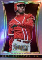 2013 Panini Select #104 Ken Griffey Jr. Prizm Baseball Card
