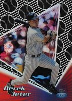 1999 Topps Tek #24A Derek Jeter Pattern 16 Baseball Card