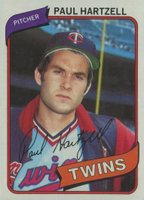 1980 Topps #721 Paul Hartzell Baseball Card