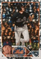 2023 Topps #89 Brett Baty Silver Foil Baseball Card