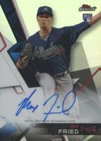 2018 Finest Autographs #FA-MFR Max Fried Baseball Card