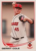 2013 Topps Pro Debut #100 Gerrit Cole Baseball Card