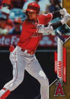 2020 Topps #125 Shohei Ohtani Gold Baseball Card