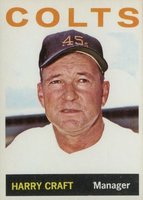 1964 Topps #298 Harry Craft Baseball Card