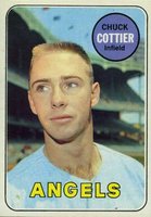 1969 Topps #252 Chuck Cottier Baseball Card