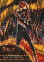 2023 Panini Select #215 Shaedon Sharpe Gold Flash Basketball Card