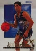 1996 Skybox E-X2000 #75 John Stockton Credentials Basketball Card