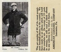 1927 American Caramel--Series of 60 #3 Joe Bush Correct spell Bush Baseball Card