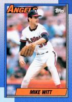 1990 Topps #650 Mike Witt Baseball Card