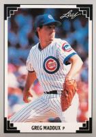 1991 Leaf #127 Greg Maddux Baseball Card
