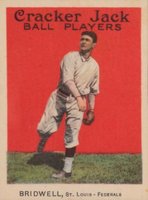 1914 Cracker Jack #42 Al Bridwell Baseball Card