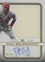 2023 Topps Definitive Collection Autograph Relic Collection #ARCPG Paul Goldschmidt Baseball Card