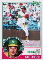 1983 Topps #466 Tom Underwood Baseball Card