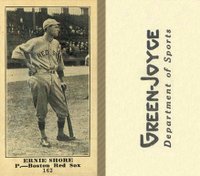 1916 Green-Joyce #162 Ernie Shore Baseball Card
