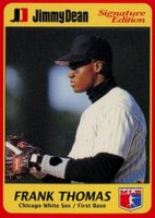 1991 Jimmy Dean #9 Frank Thomas Baseball Card