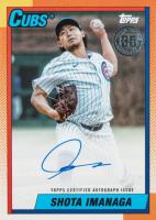 2025 Topps 1990 Topps Baseball Autographs #90AUSI Shota Imanaga Baseball Card