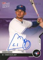 2020 Topps Now Road to Opening Day #OD65C Cavan Biggio Autograph-Purple Baseball Card