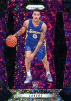 2017 Panini Prizm #283 Kyle Kuzma Fast Break Prizm-Purple Basketball Card
