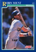 1991 Score #525 Robin Yount Baseball Card