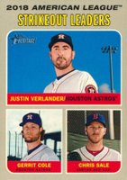 2019 Topps Heritage #72 Chris Sale/Gerrit Cole/Justin Verlander Baseball Card