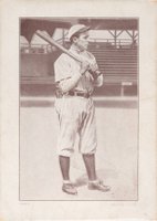 1910 Plow Boy Tobacco # Joe Tinker Blank Back Baseball Card