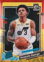 2023 Panini Donruss Optic #223 Keyonte George Red and Gold International Basketball Card