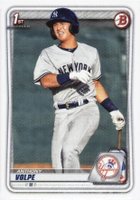 2020 Bowman Paper Prospects #BP139 Anthony Volpe Baseball Card