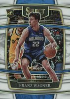 2021 Panini Select #15 Franz Wagner White Prizm Basketball Card